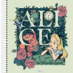 Alice In Wonderland – Caderno Universitário 1 matéria - Capa A
