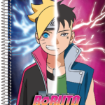 Boruto – Caderno Universitário 1 matéria - Capa B