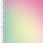 Clean – Caderno Universitário 1 matéria - Capa C