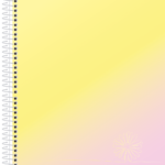 Clean – Caderno Universitário 1 matéria - Capa D