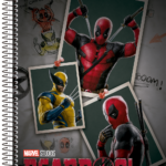 Deadpool - Universitário CD - 15  matérias - Capa A