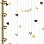 Happen  – Caderno Colegial Argolado - 160 Folhas - Capa A