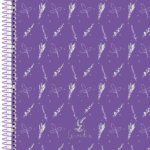 Lavender – Caderno Universitário 1 matéria - Capa A