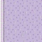 Lavender – Caderno Universitário 1 matéria - Capa C