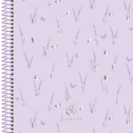 Lavender – Caderno Universitário 1 matéria - Capa D