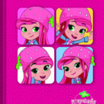 Moranguinho – Caderno Brochura 1/4 - Capa B