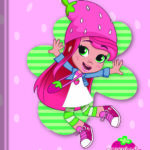 Moranguinho – Caderno Brochura 1/4 - Capa D