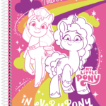 My Little Pony – Caderno Colegial 1M - Capa B