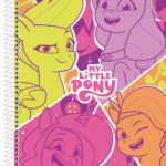My Little Pony – Caderno Colegial 1M - Capa C