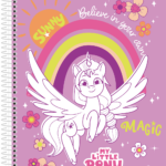 My Little Pony – Caderno Colegial 1M - Capa D