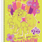 My Little Pony - Caderno Colegial CD - 10 matérias - Capa A