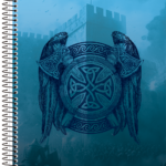 Nordic – Caderno Universitário 15 matérias - Capa D