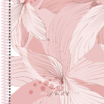 Rosa Rose – Caderno Universitário 10 matérias - Capa B
