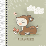 So Cute – Caderno CD Espiral 1/4 - Capa C