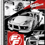 Velozes & Furiosos - Universitário CD - 15  matérias - Capa A