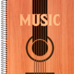 Caderno De Música – Caderno de Música 1/4 Duplex Espiral - Capa D