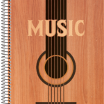 Caderno De Música – Caderno de Música Universitário CD - Capa D