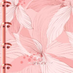 Rosa Rose – Caderno Colegial Argolado - 160 folhas - Capa A