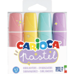Marcador de texto - cores sortidas 4 cores Pastel Carioca