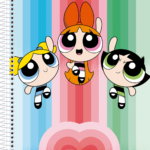 Meninas Superpoderosas - Universitário CD - 1 matéria - Capa D