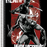 Deadpool - Universitário CD - 15  matérias - Capa D