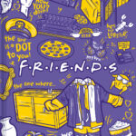 Friends - Colegial Edições CD - 160 Folhas - Capa D
