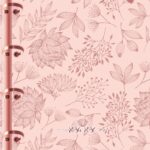 Rosa Rose - Caderno Argolado CD - Capa D