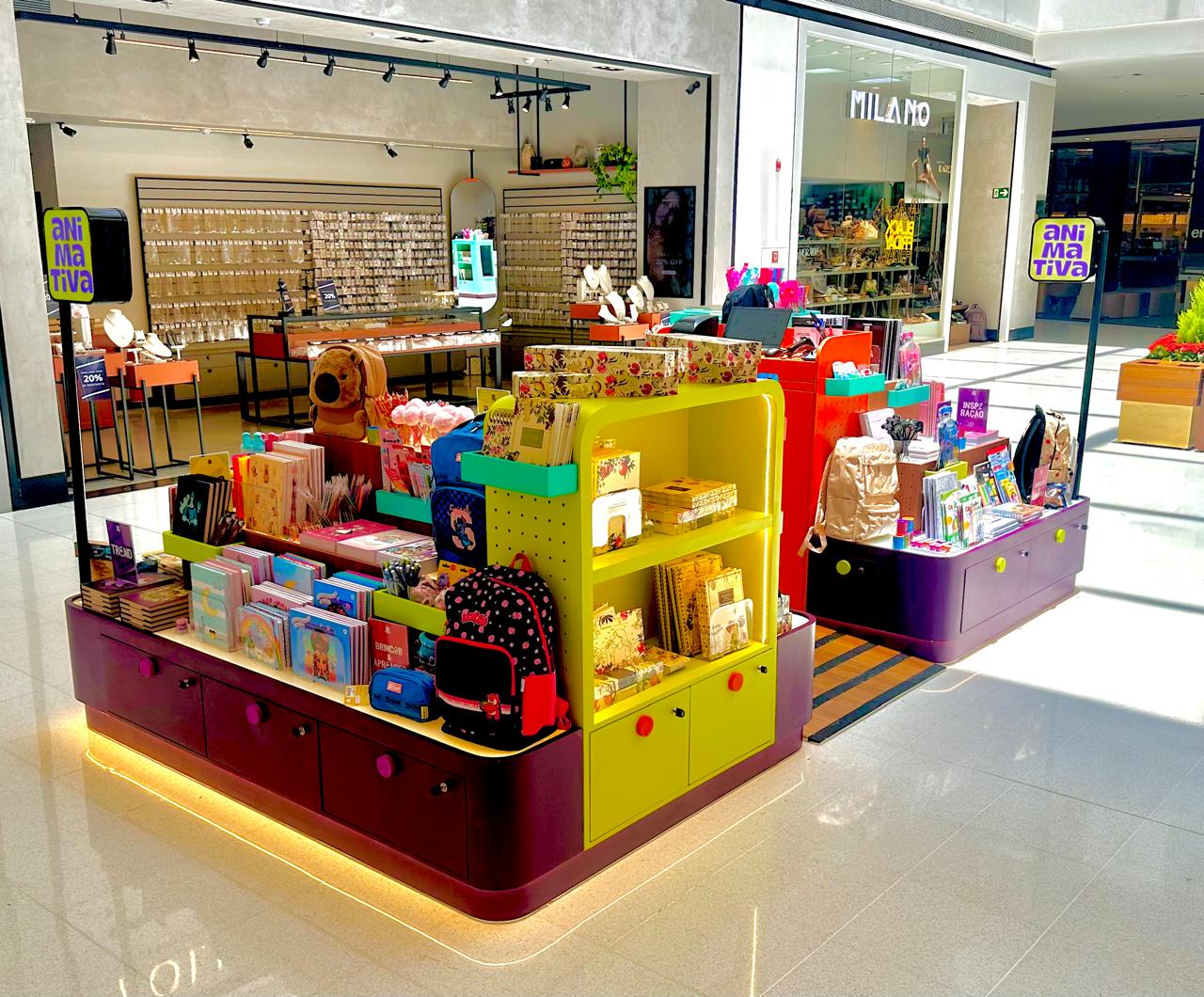 Imagem destaque do post Quiosque Animativa: uma nova experiência em papelaria